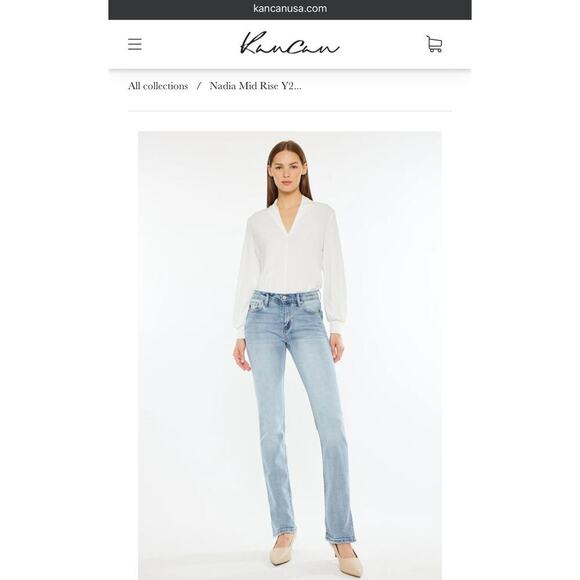 KanCan Denim - NWT Kancan Mid-Rise Y2K Jeans